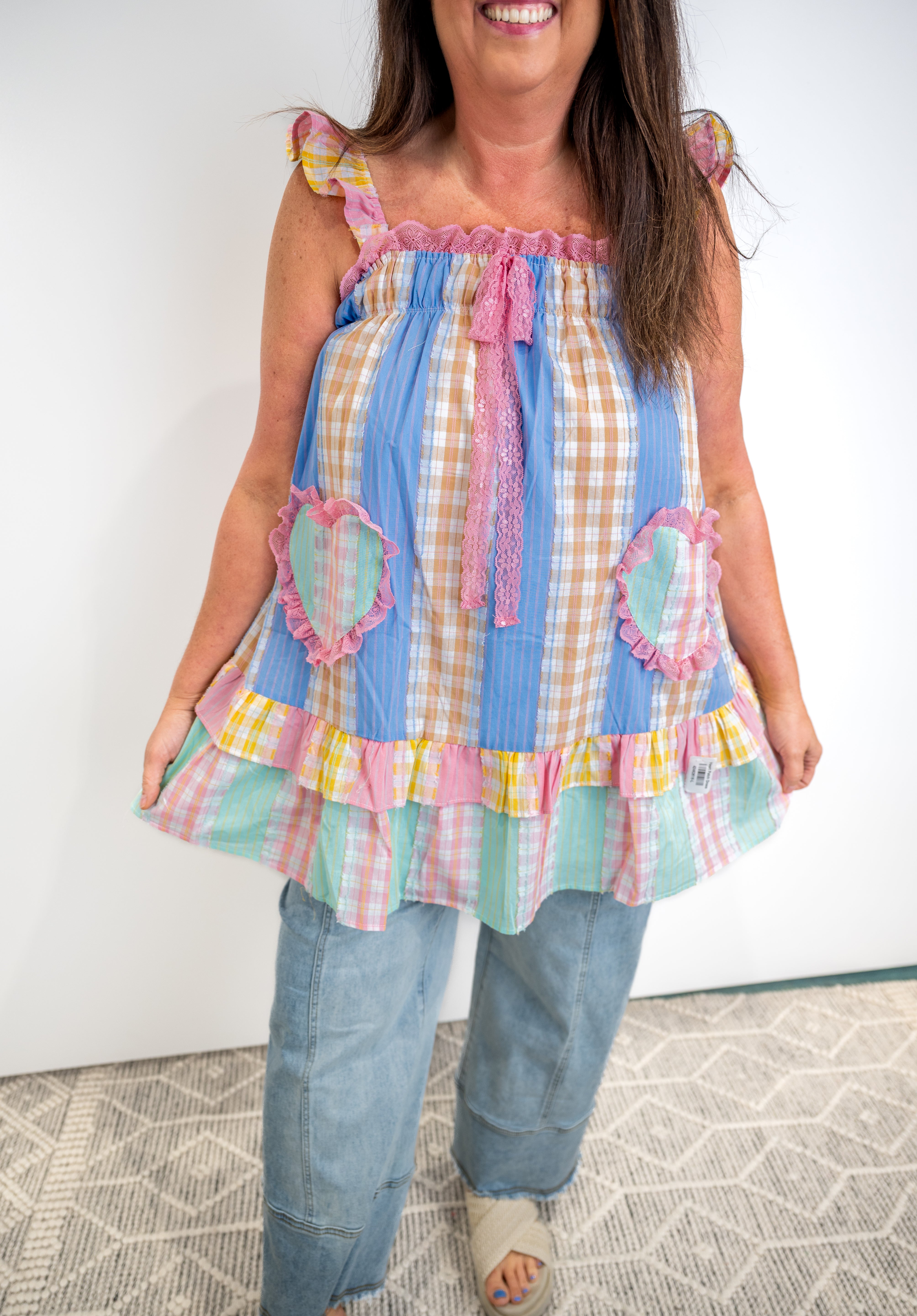 Heart Patch Dress *Final Sale*