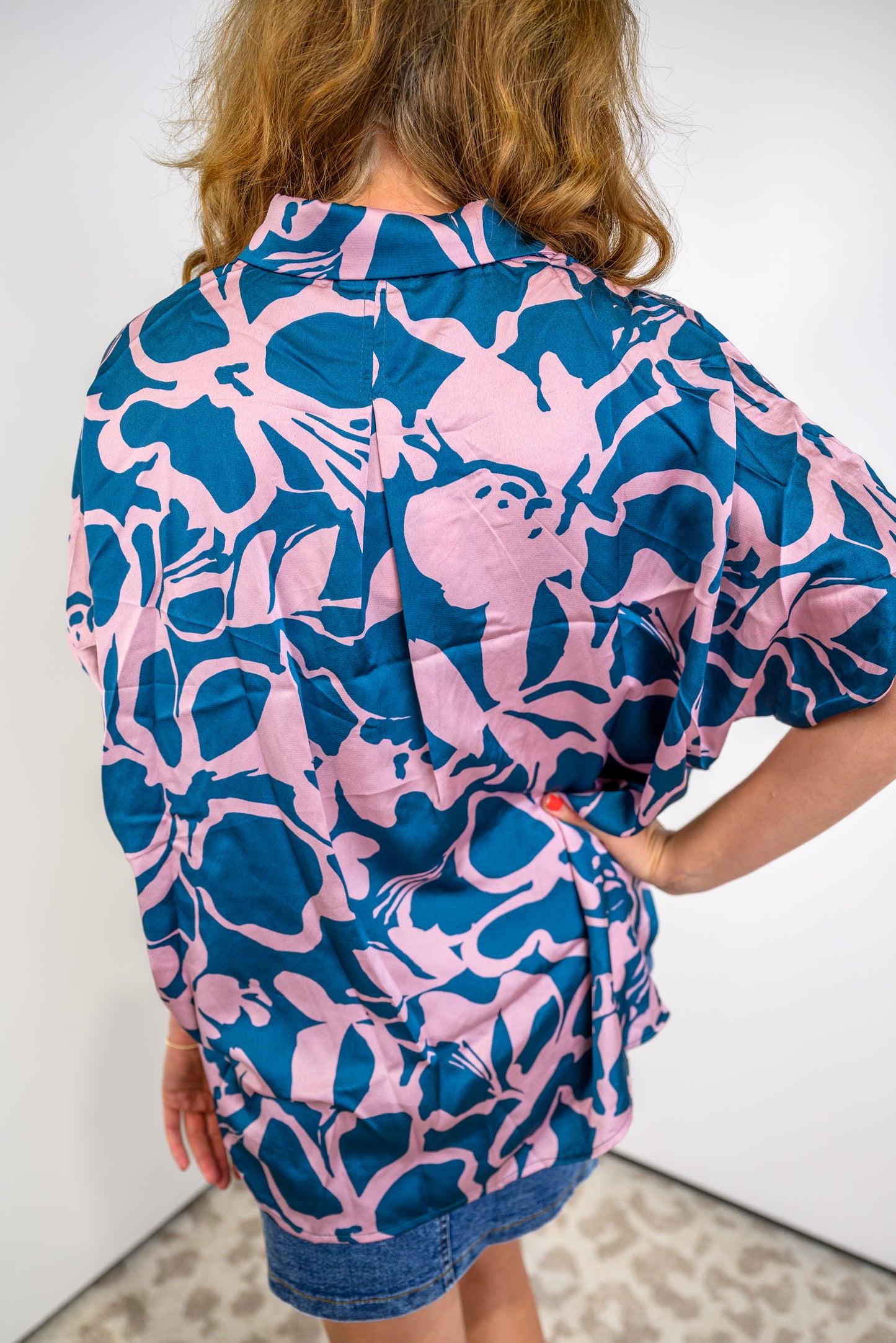 Hidden Edge Button Top *Final Sale*
