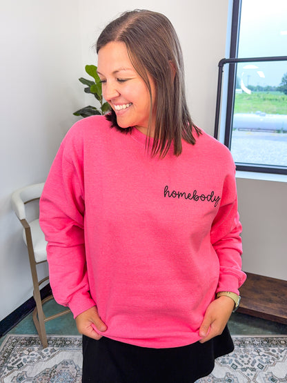 Homebody Cursive Sweatshirt