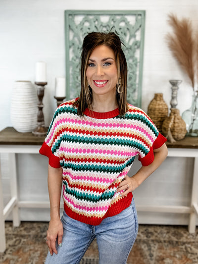 Woven Colors Sweater