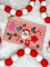 Beaded Christmas Mix Pouch
