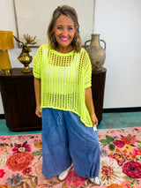 Featherlight Weave Top