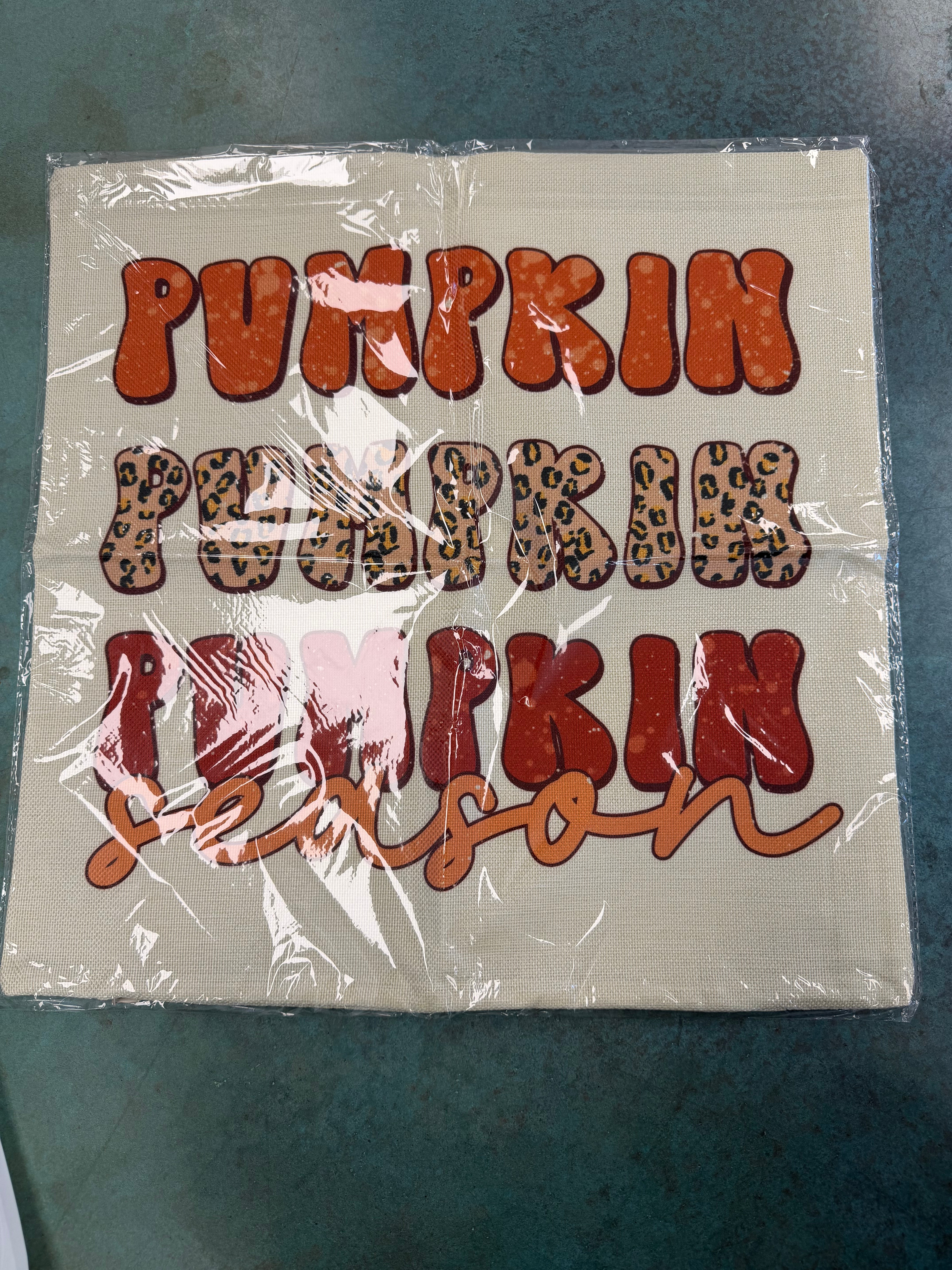 Pumpkin pillow case
