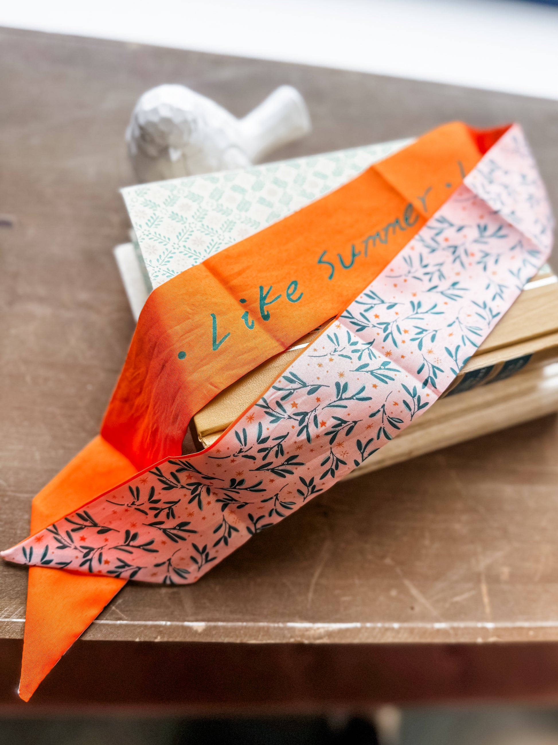 The Trendiest Scarf - Peach Mix Final Sale