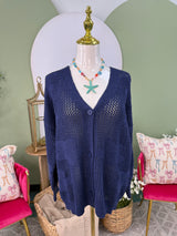 Midnight Bloom Cardigan