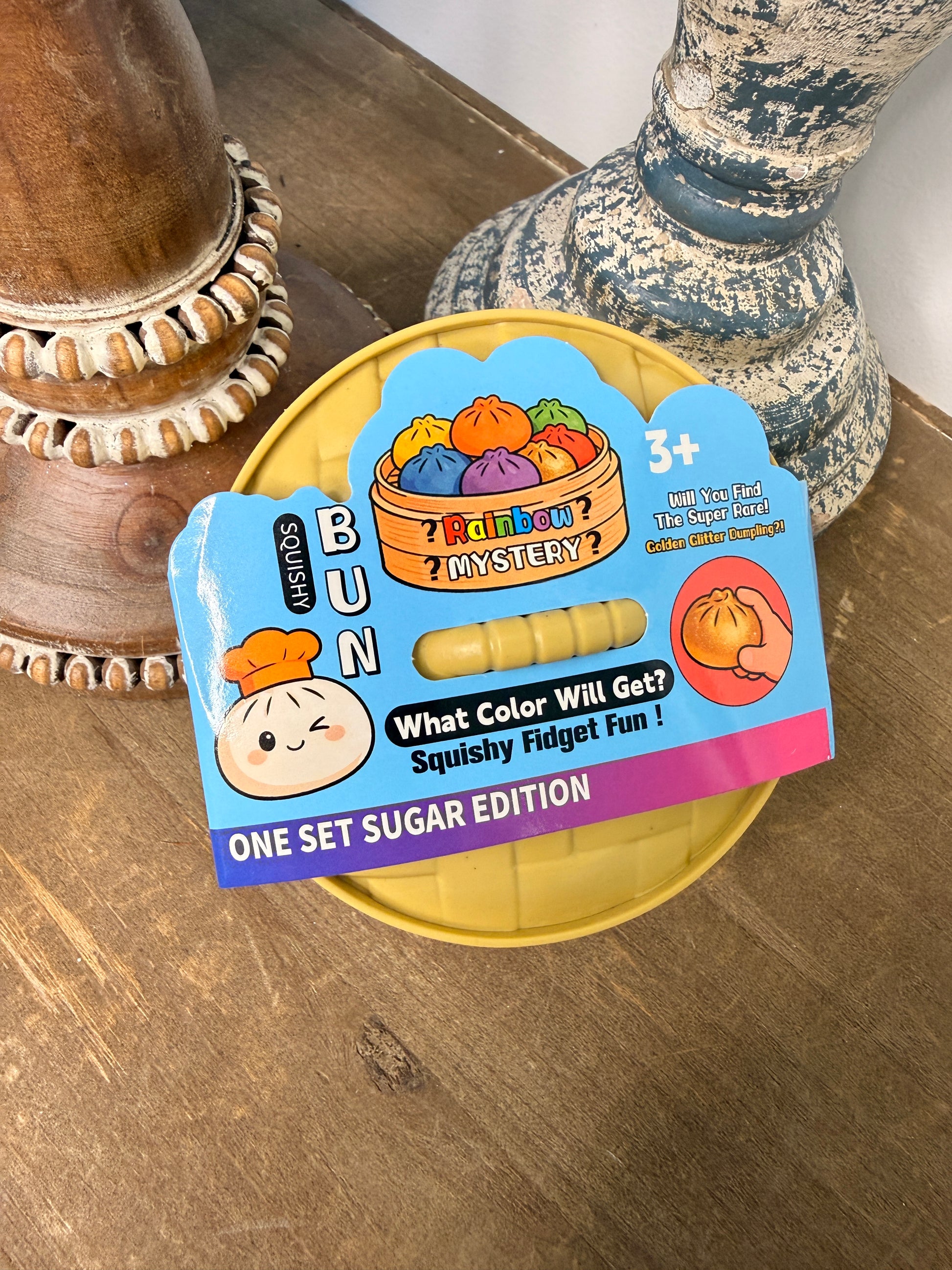 Tie Dye Dumpling Bun Stress Relief Squishy