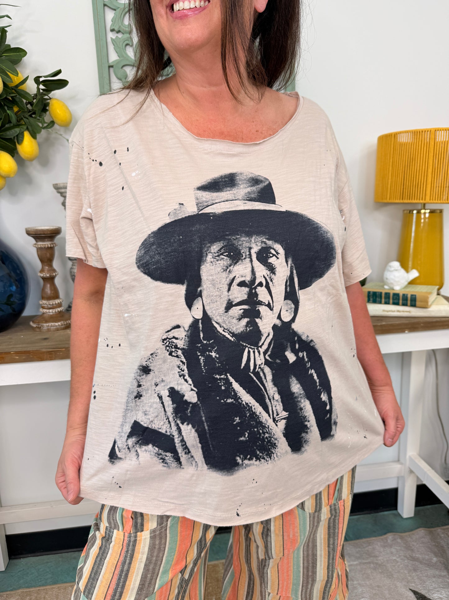 Native American Print Tee