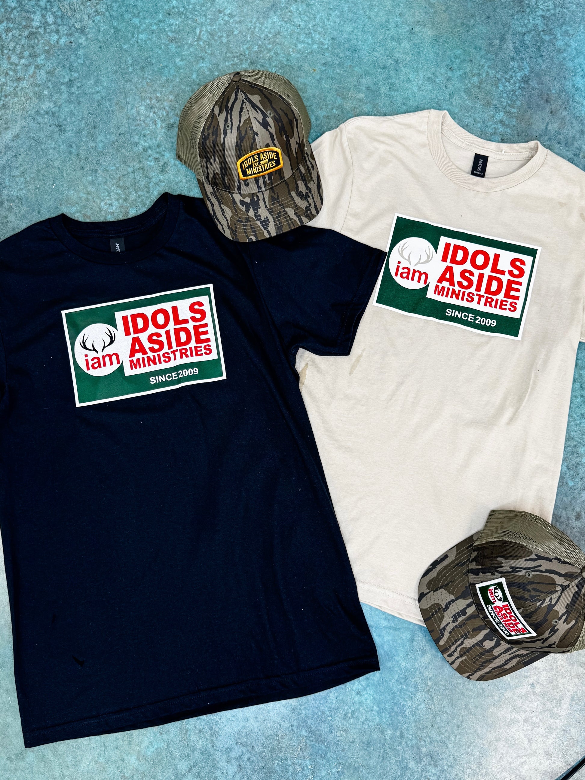 Idols Aside Logo Tee - Tan
