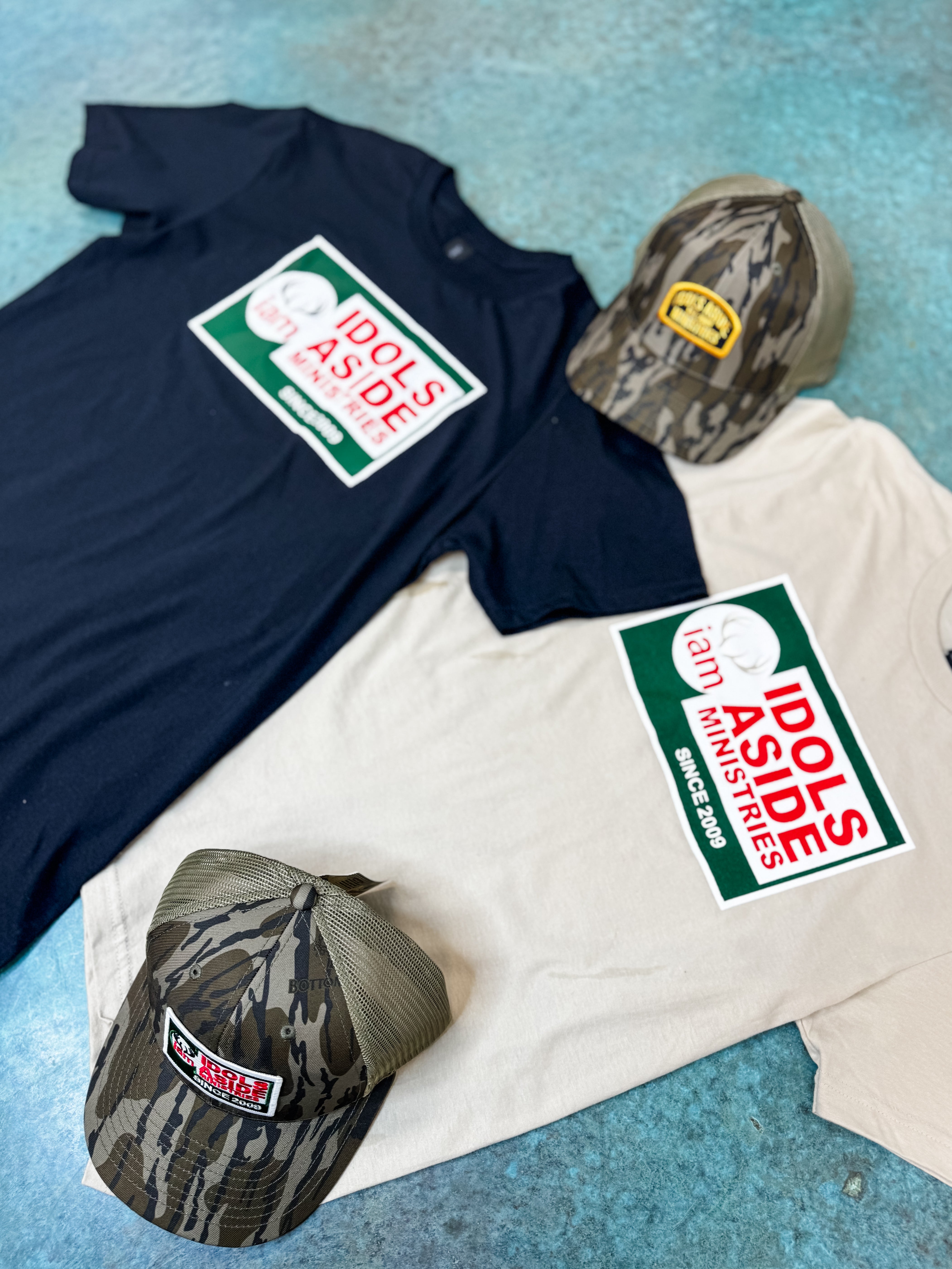 Idols Aside Logo Tee - Tan