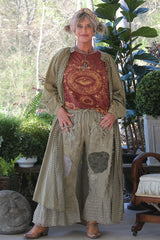 Jaded Gypsy Moonmoss Ruffle Pants
