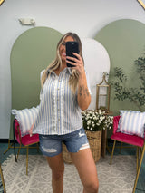 Airy Light Blue Relaxed Shirt