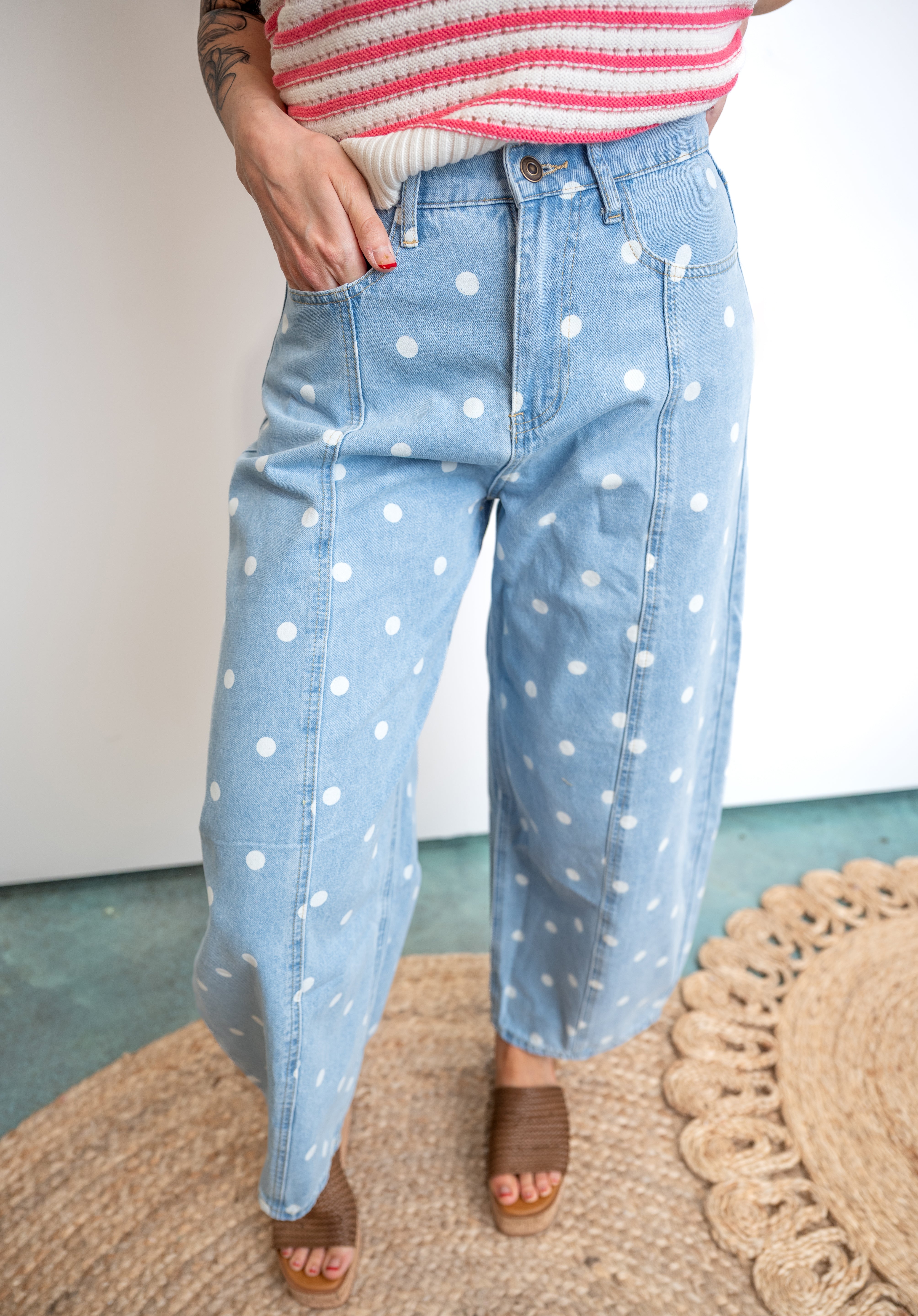 Izzy Spot Barrel Pants