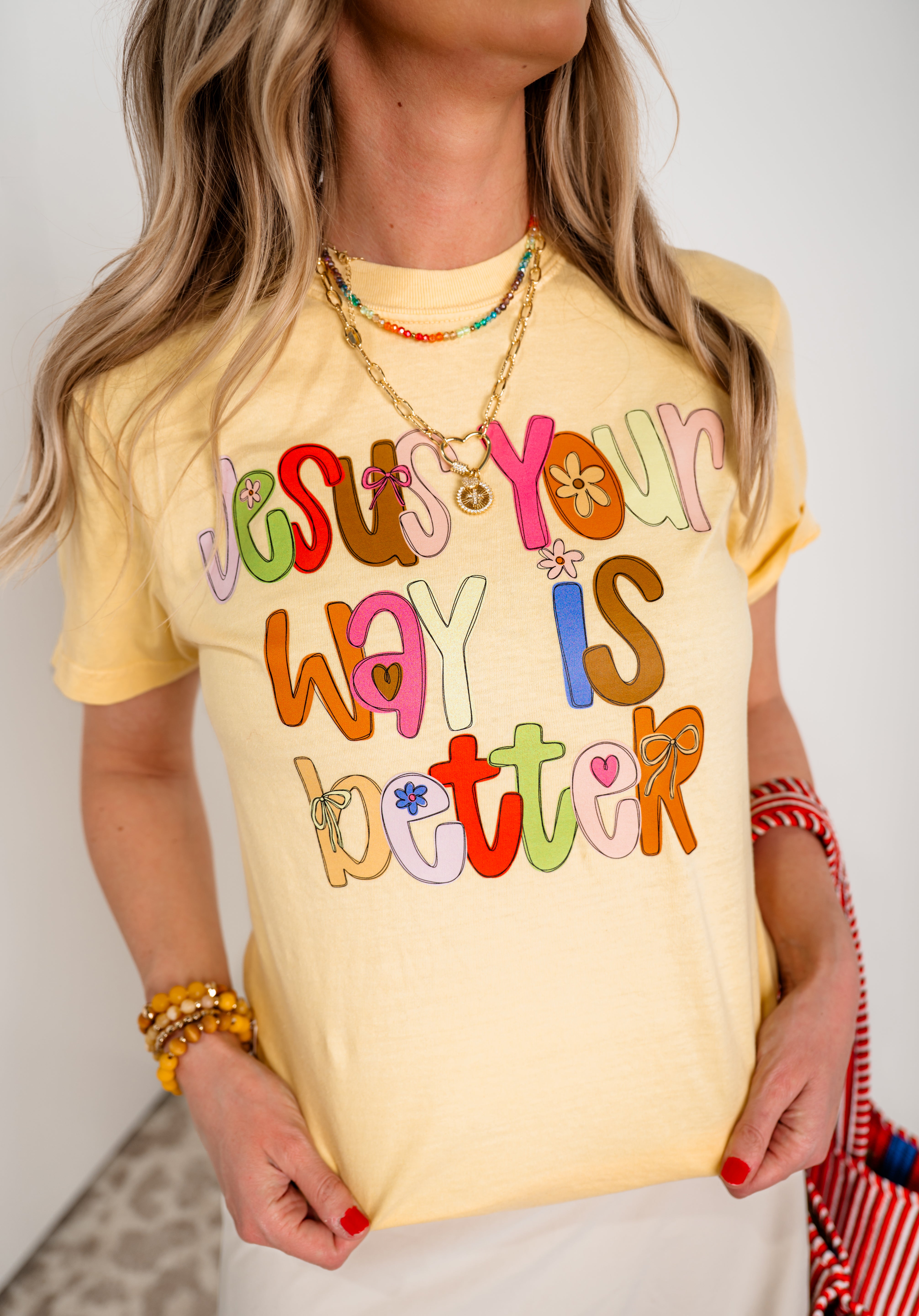 Jesus Your Ways Better Graphic Top