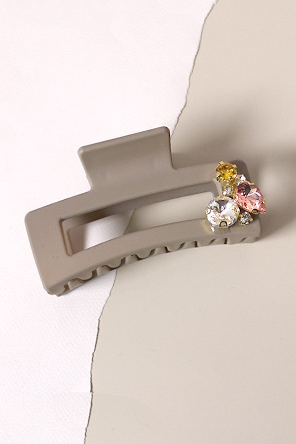 Everyday Jumbo Claw Clip - Jeweled Clay Beige | DOORBUSTER