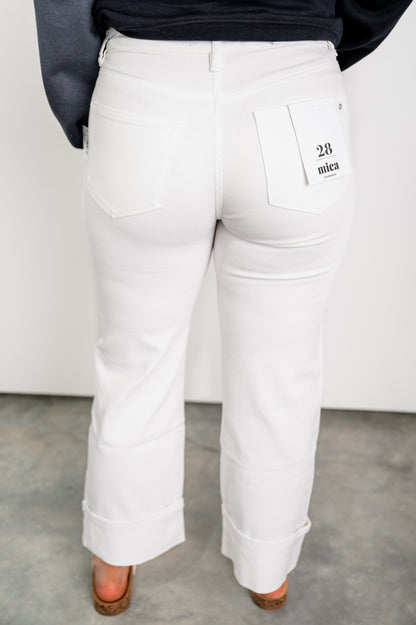 Kassy Mica High Rise Cuffed Jeans - EOS Final Sale