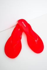 Kate Classic Jelly Sandals - Red | DOORBUSTER
