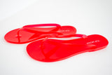 Kate Classic Jelly Sandals - Red | DOORBUSTER