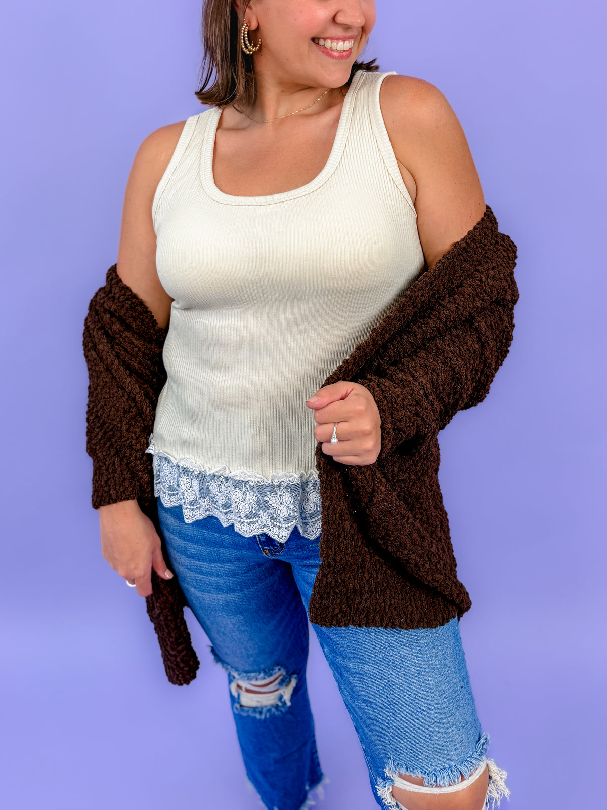 Lace Bra Tank | DOORBUSTER