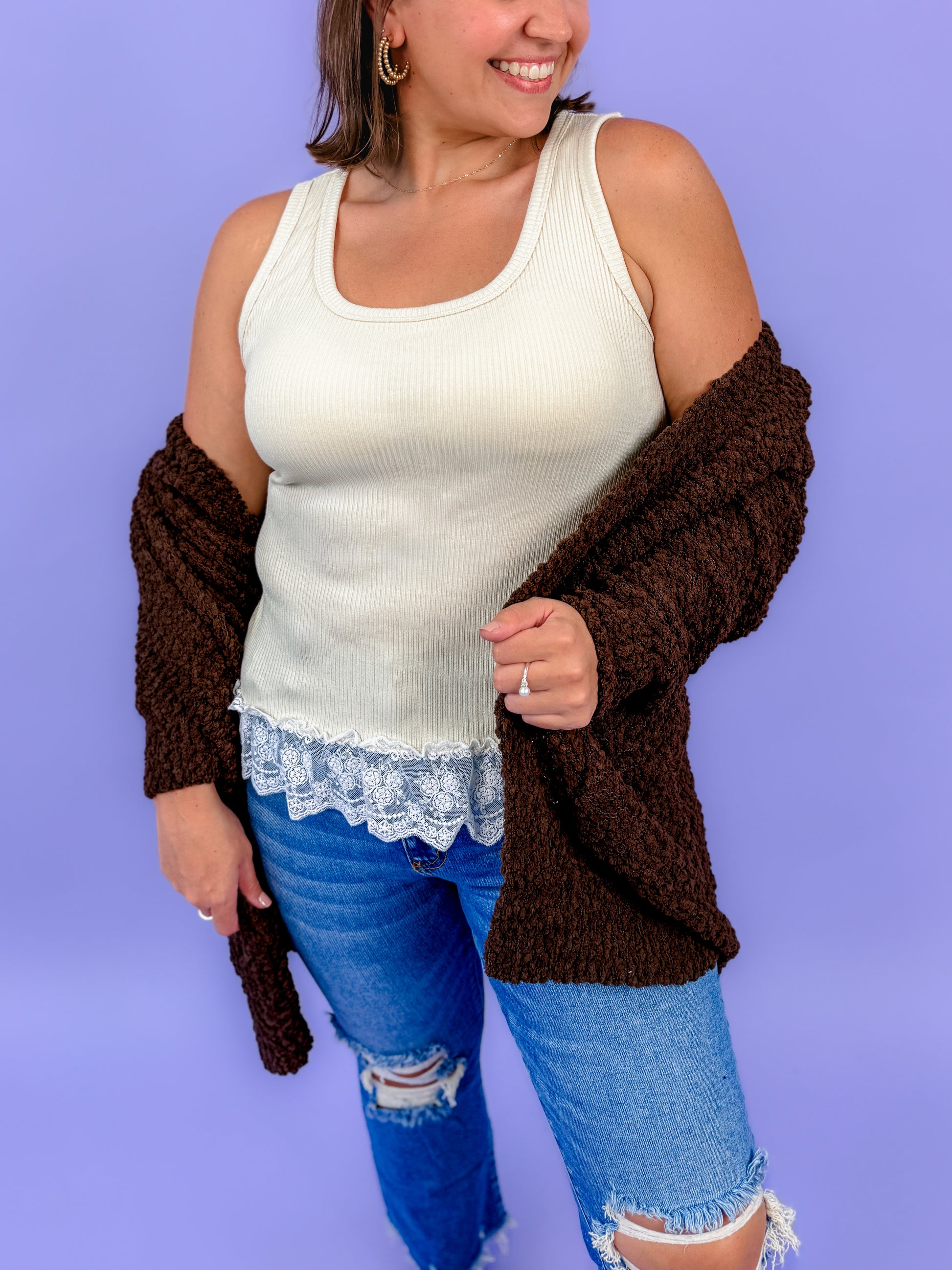 Lace Bra Tank | DOORBUSTER