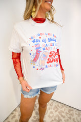 Lace Mesh Sheer Top - Red DOORBUSTER