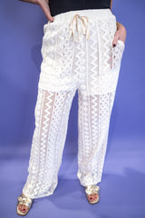 Lace Trail Boho Pants