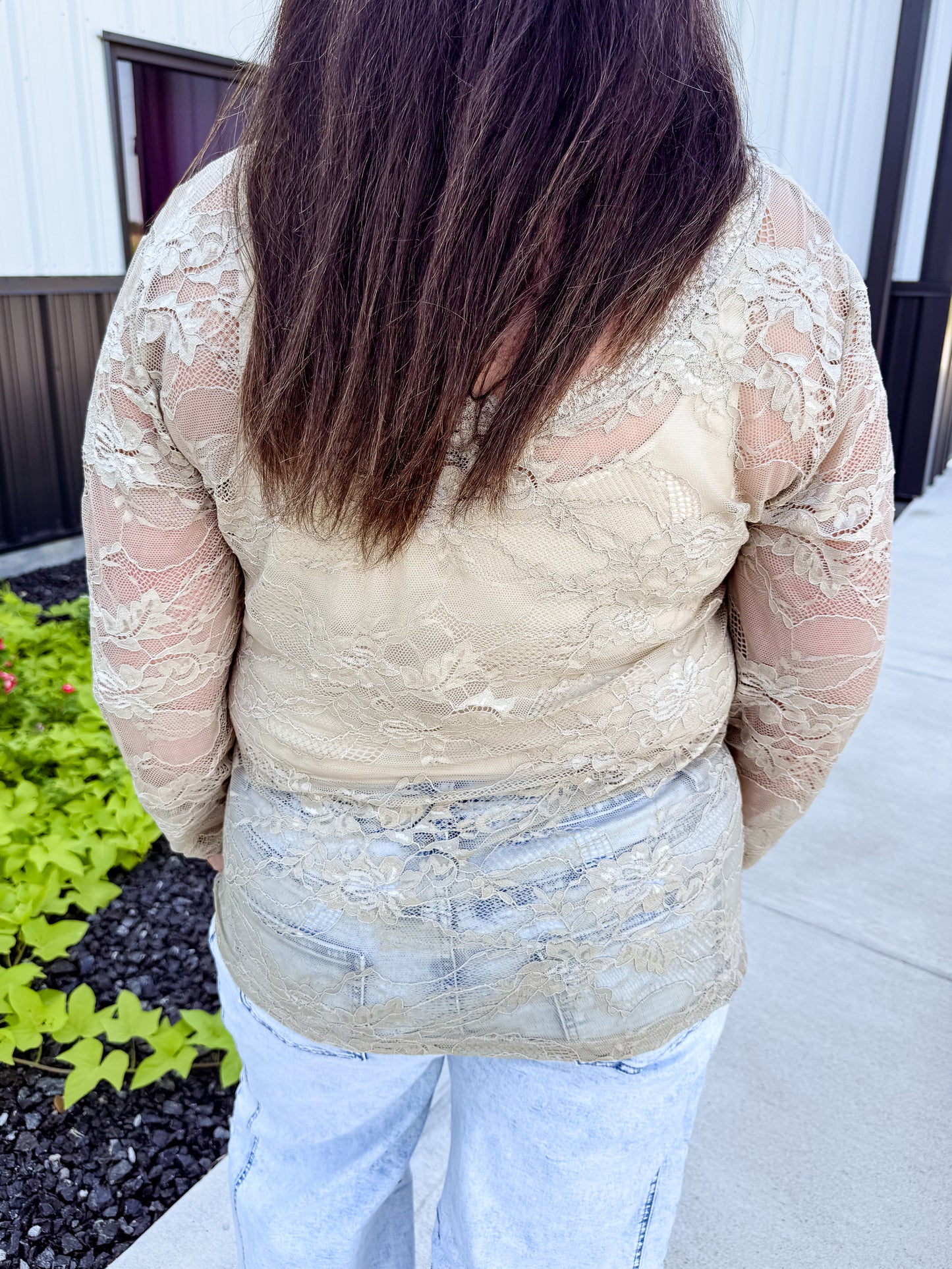 Lace Vintage Layer Shirt
