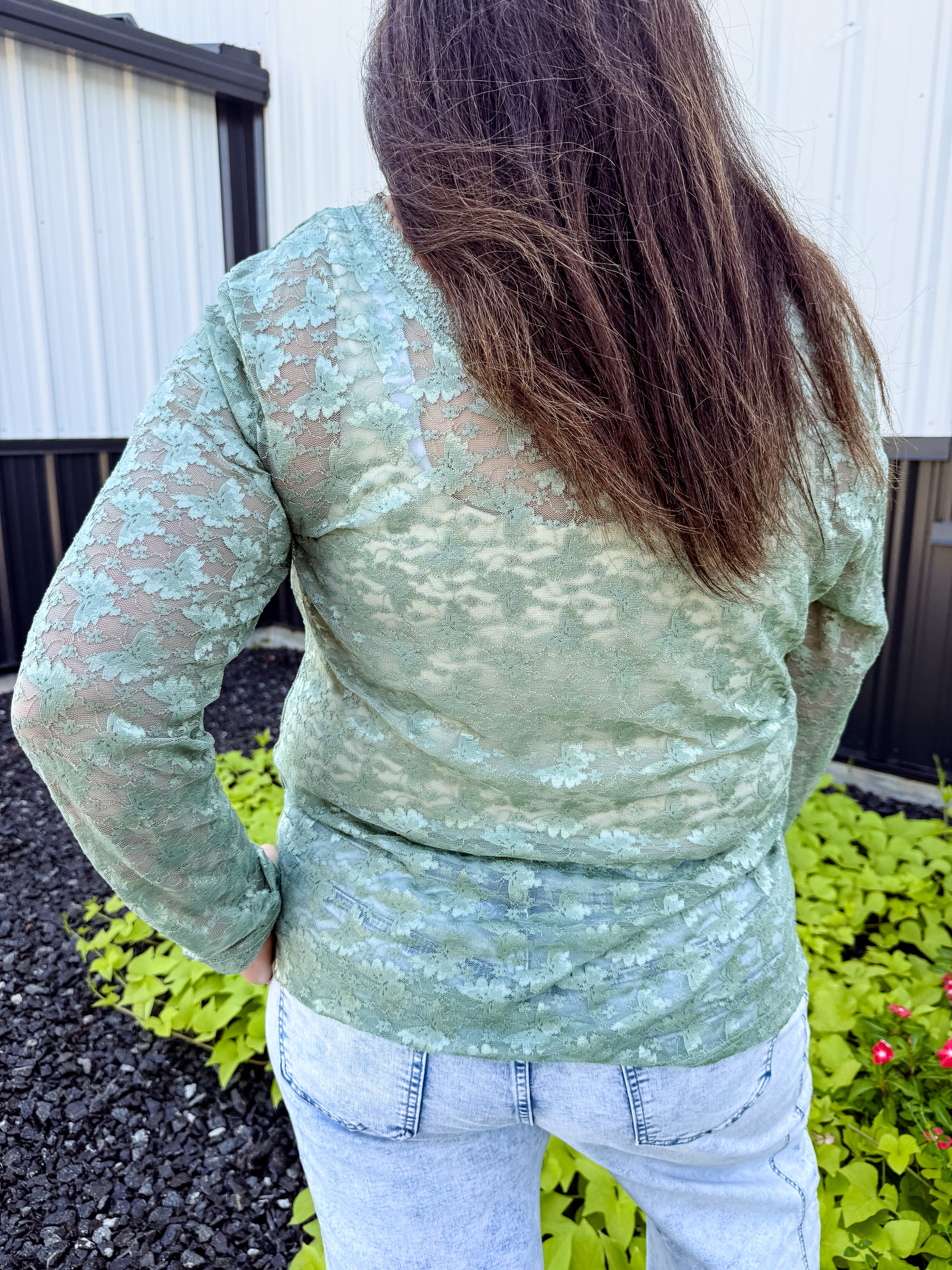 Lace Vintage Layer Shirt