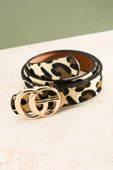 Everyday Charm Belt - Leopard