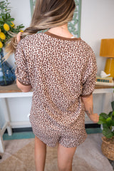 Leopard Ribbed Set