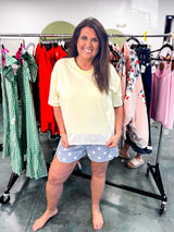 Light Yellow With Pocket Tee