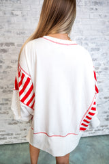 Lobster Patch Dolman Top