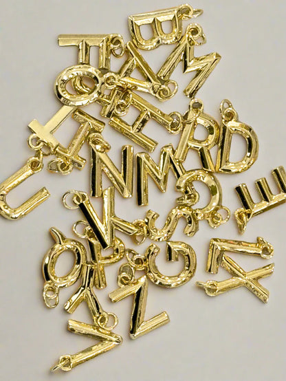 Classic Gold Initial Charm | DOORBUSTER