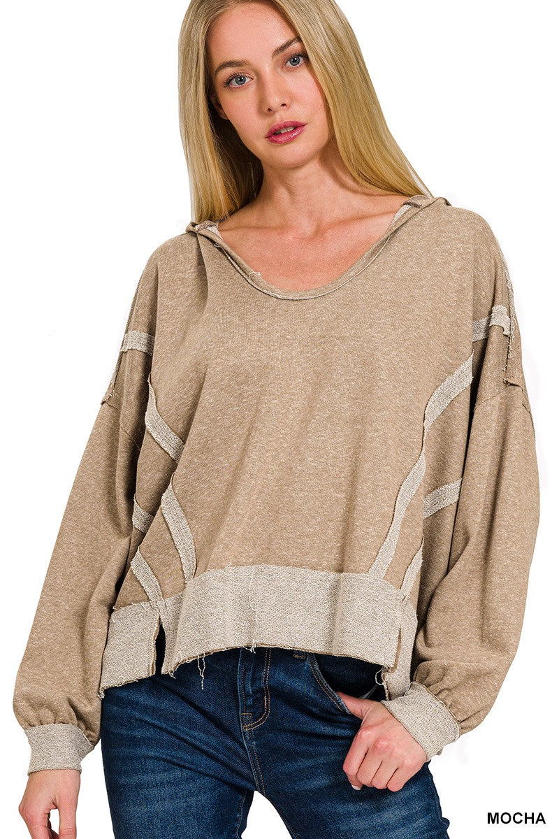Raw Flow Hoodie - Mocha | FINAL SALE