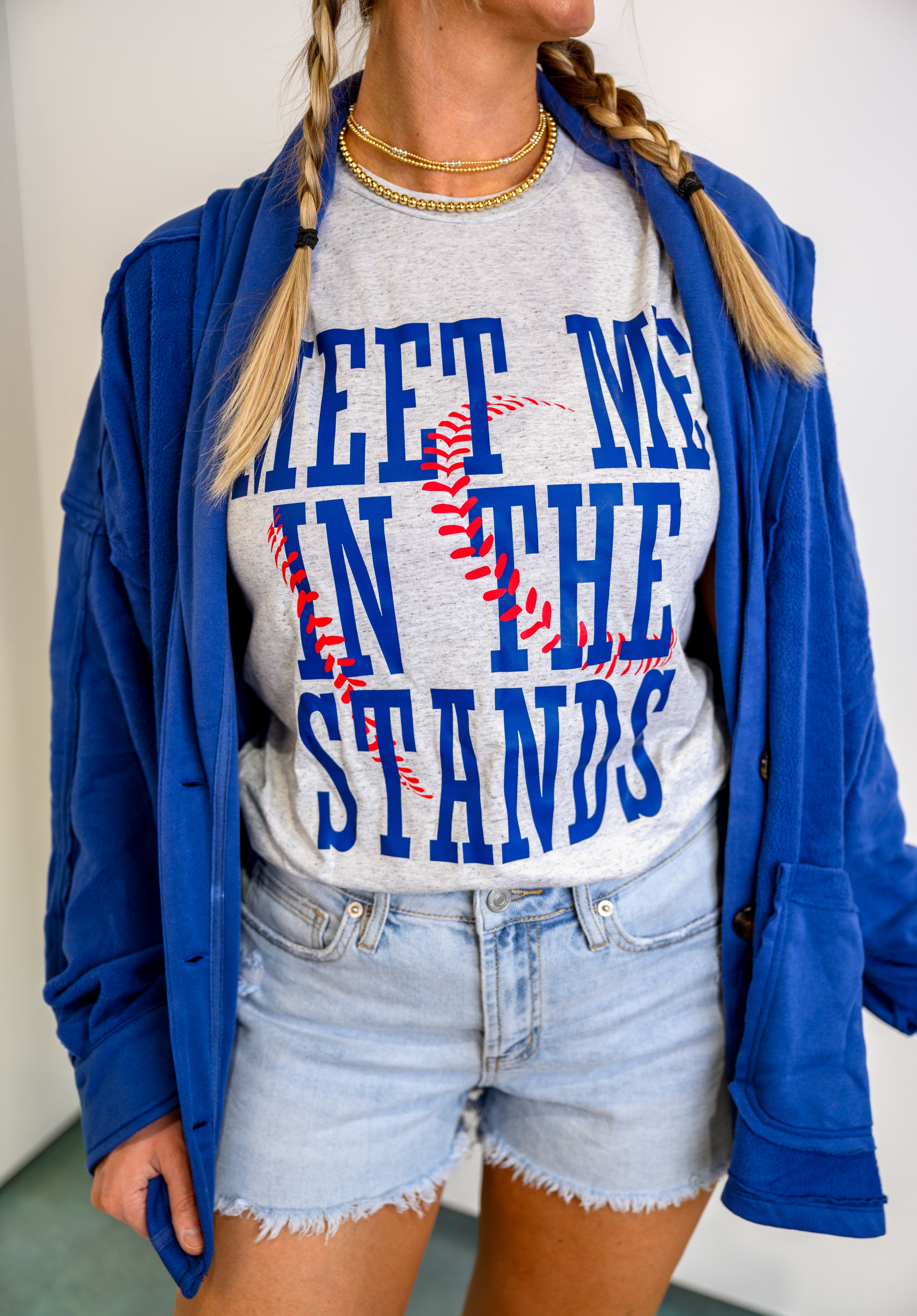 Meet Me In The Stands Graphic Top