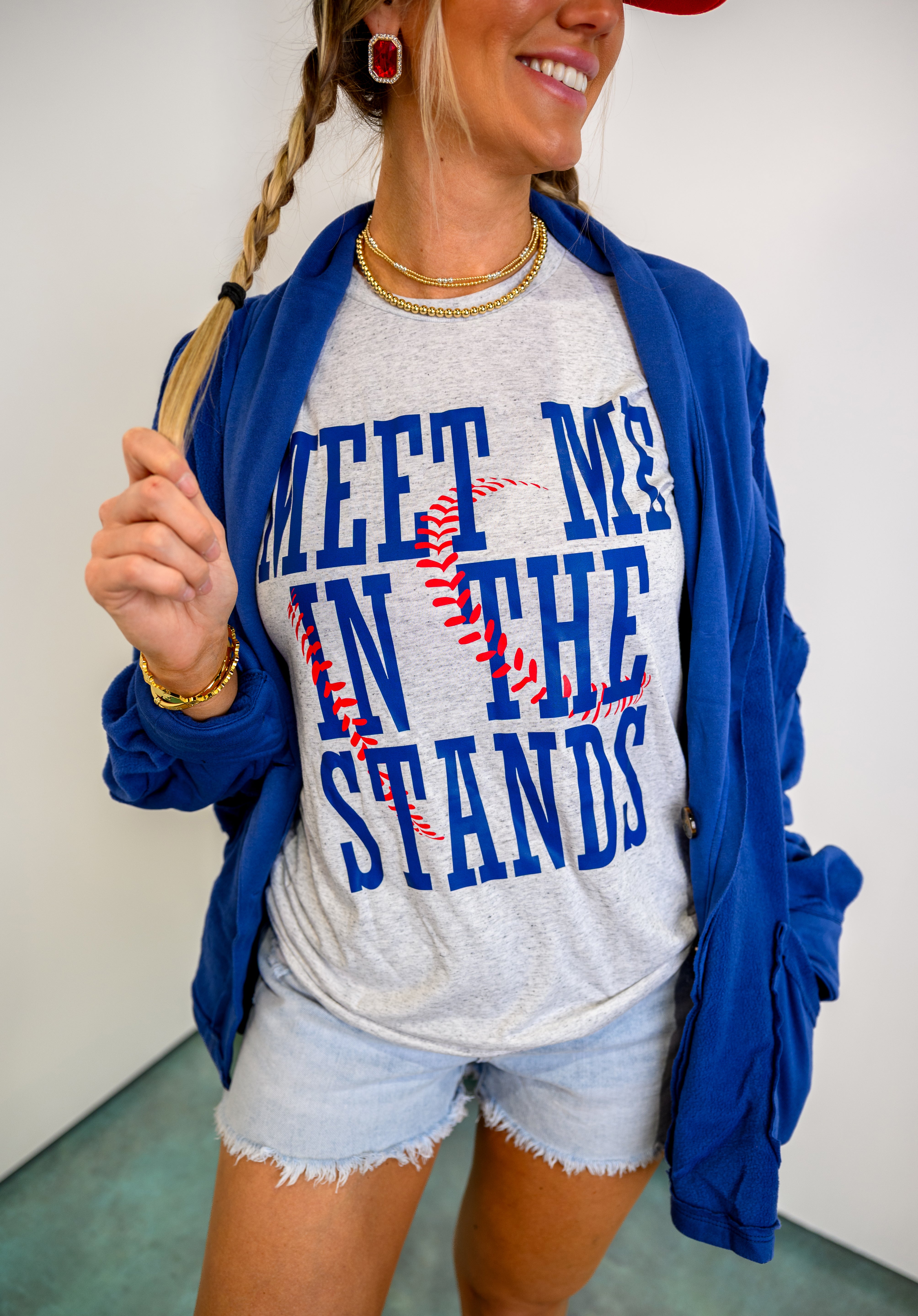 Meet Me In The Stands Graphic Top