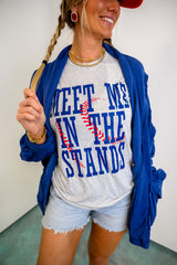 Meet Me In The Stands Graphic Top