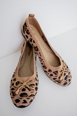 Mendoza Knit Ballet Flats - Leopard *Final Sale*