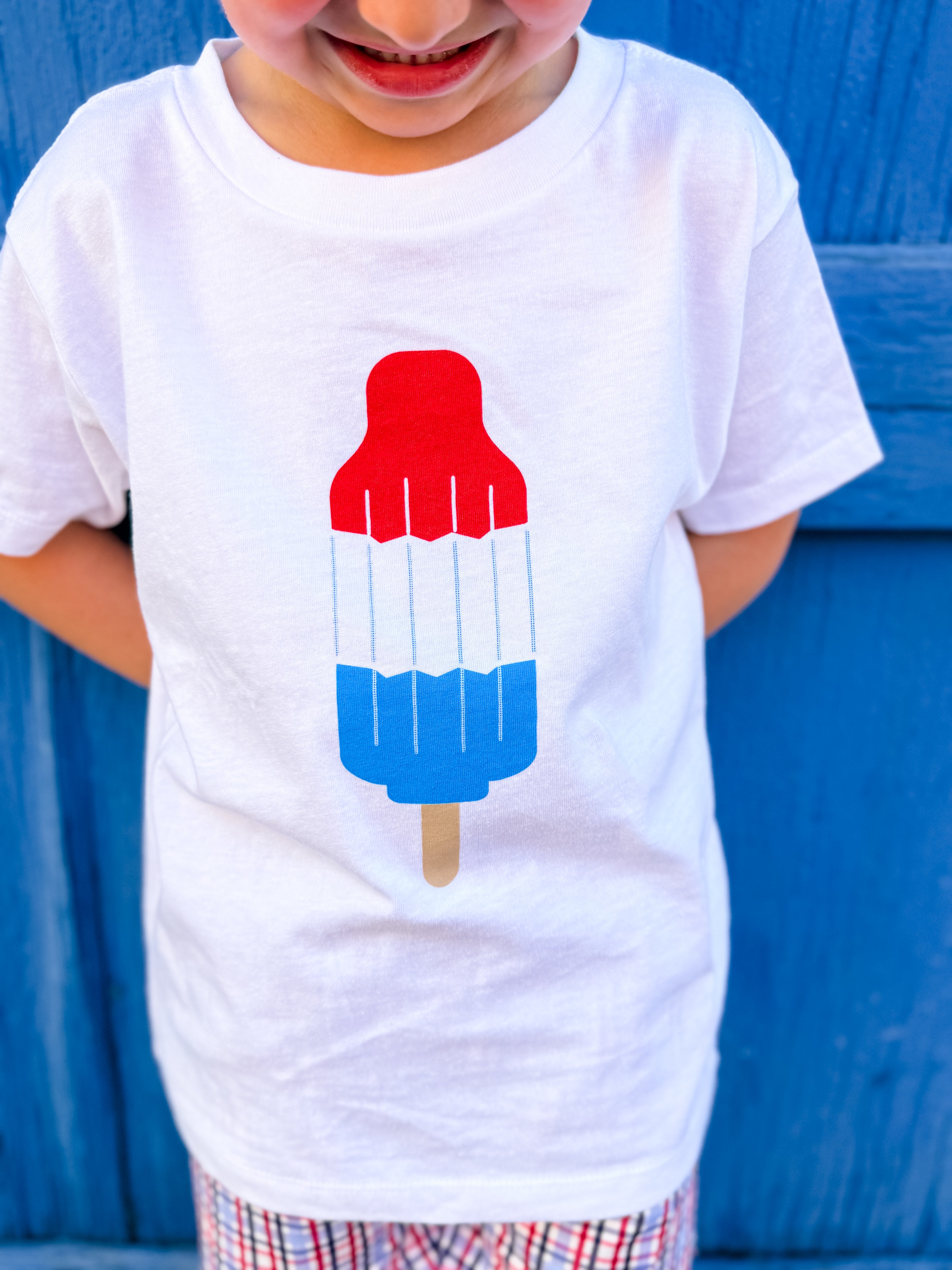 Mini Popsicle Patriot Top KIDS | FINAL SALE