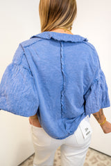 Morning Dew Eyelet Top