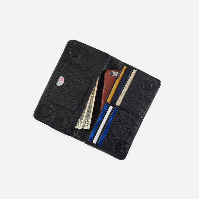 HOBO Lumen Continental Wallet - Black