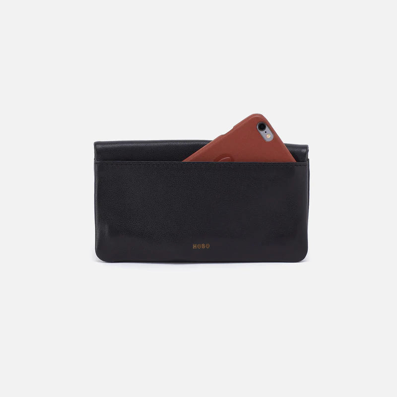 HOBO Lumen Continental Wallet - Black