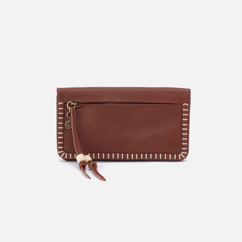 HOBO Lumen Continental Wallet - Cocoa Bean