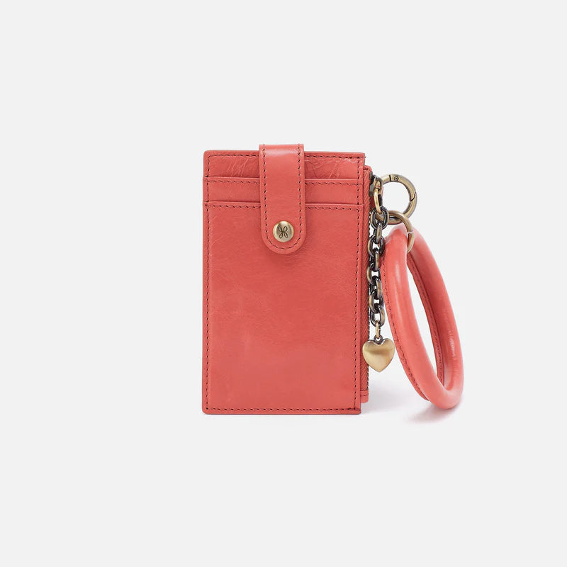 HOBO Ring Credit Card Wristlet - Pink Mirage