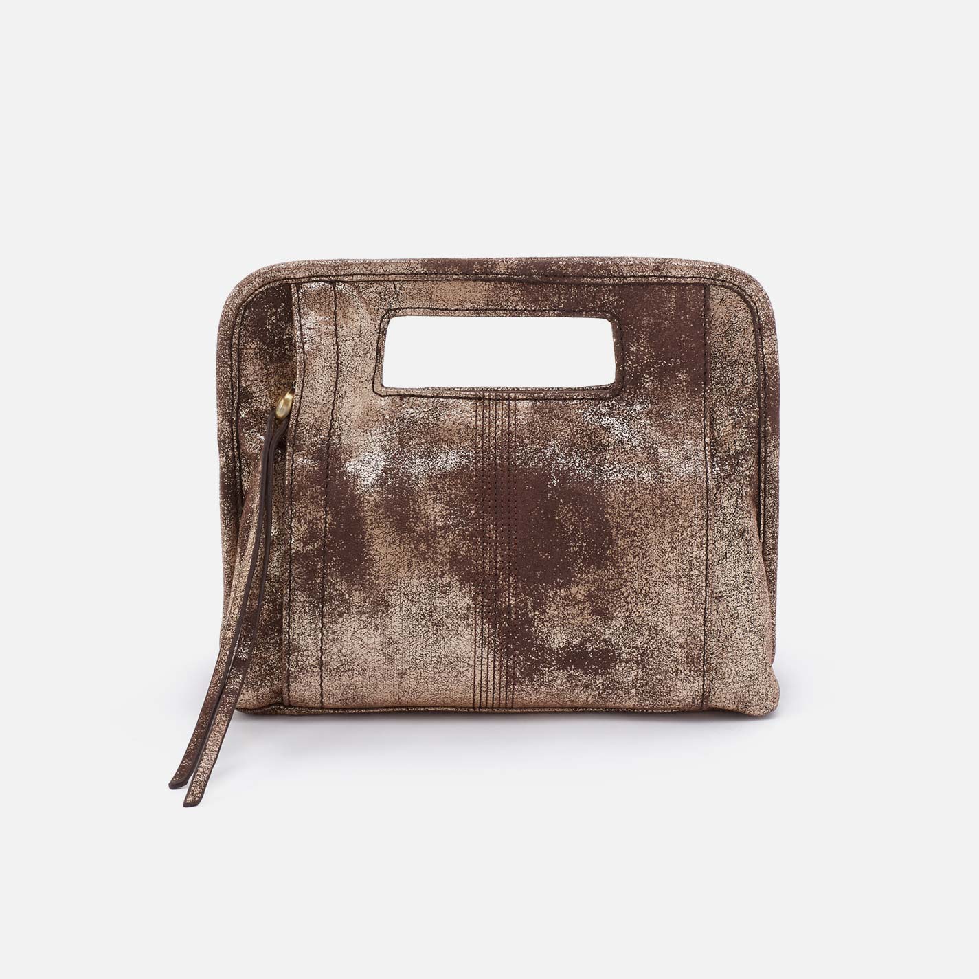 HOBO Ace Clutch Bag - Cocoa Platinum