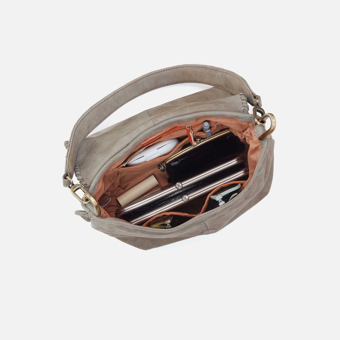HOBO Harley Convertible Shoulder - Golden Granite