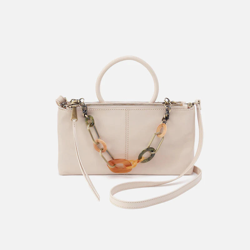 HOBO Sable Crossbody With Charm - Pale Flax