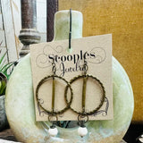 Natural Hoop Earring