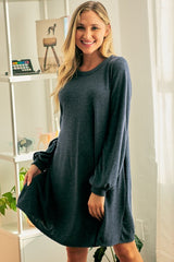 Sweet Escape Dress - Navy