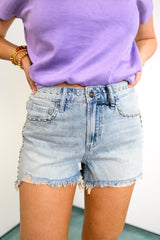 Night Out Studded Shorts