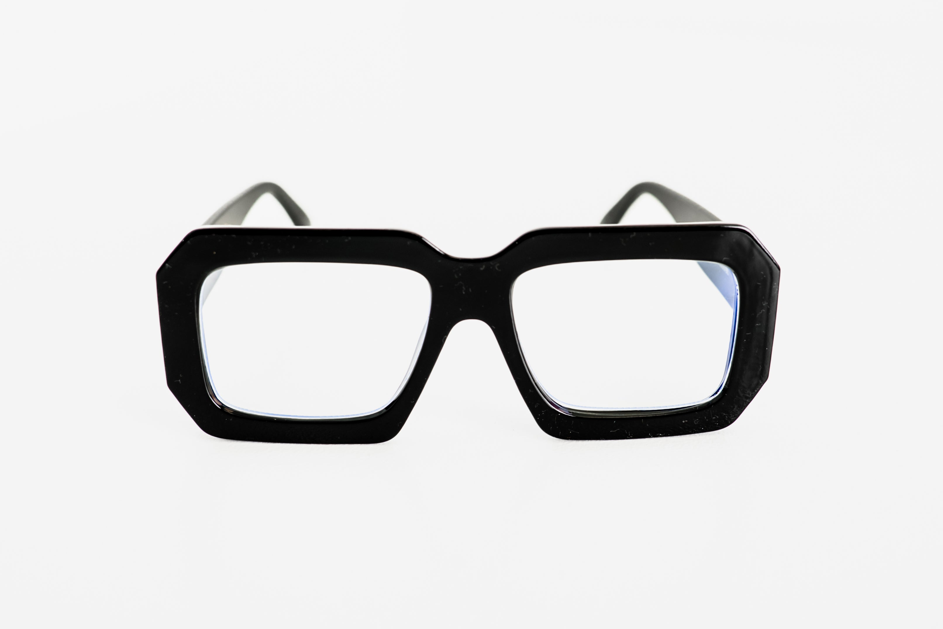 Optical Cube Glasses - Black